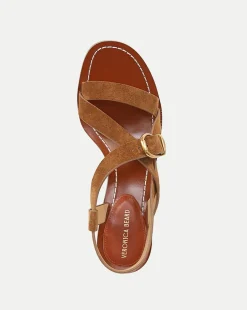 Etta Suede Sandal in Hazelwood