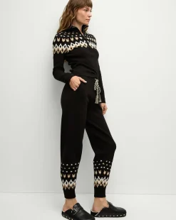 Fairbanks Blanche Knit Turtleneck in Black