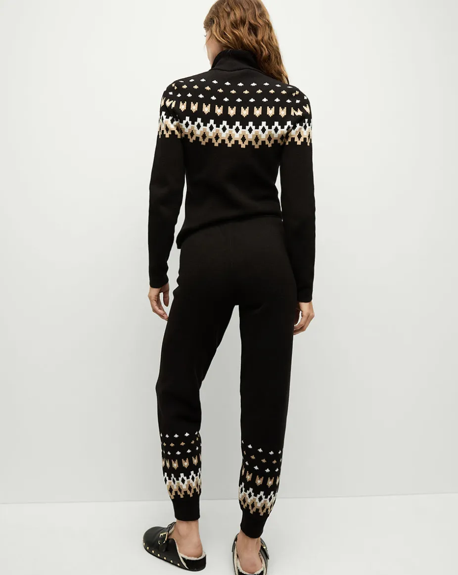Fairbanks Blanche Knit Turtleneck in Black