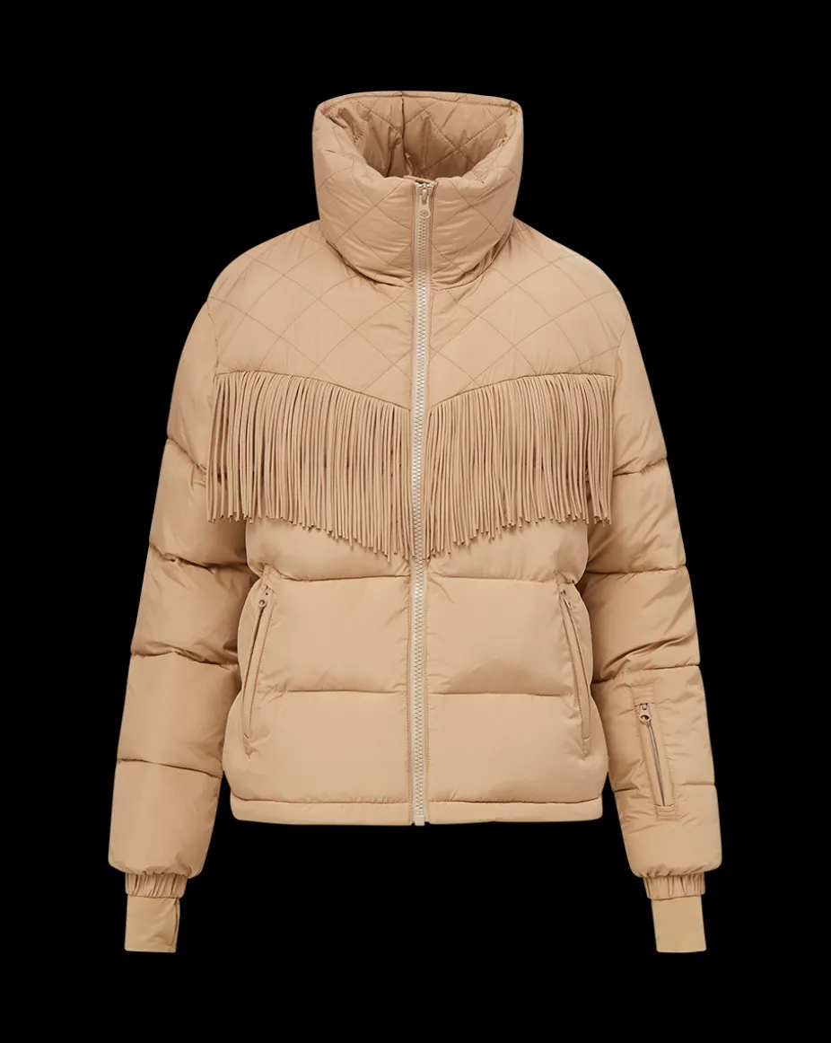 Fairbanks Fox Puffer Jacket in Khaki