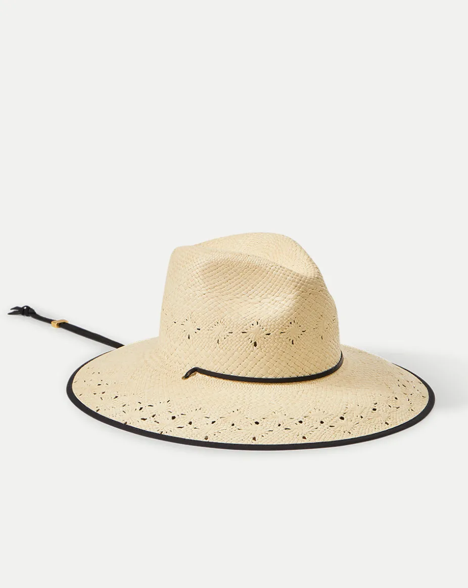 Fiji Hat in Natural/Black