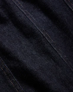 Fiona Maxi Denim Skirt in Dark Wash