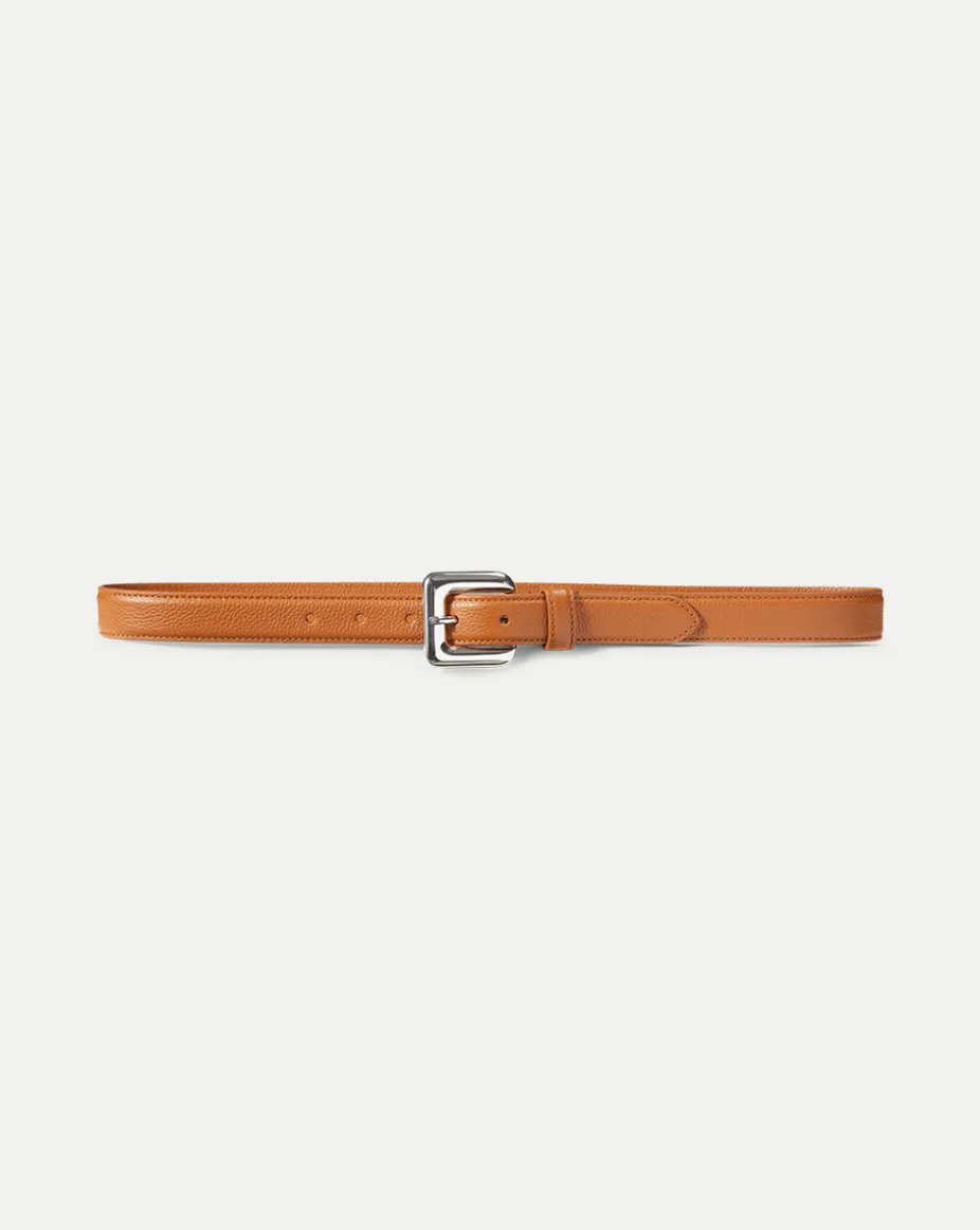 Glossinia Belt in Brown/Silver