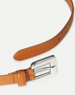 Glossinia Belt in Brown/Silver