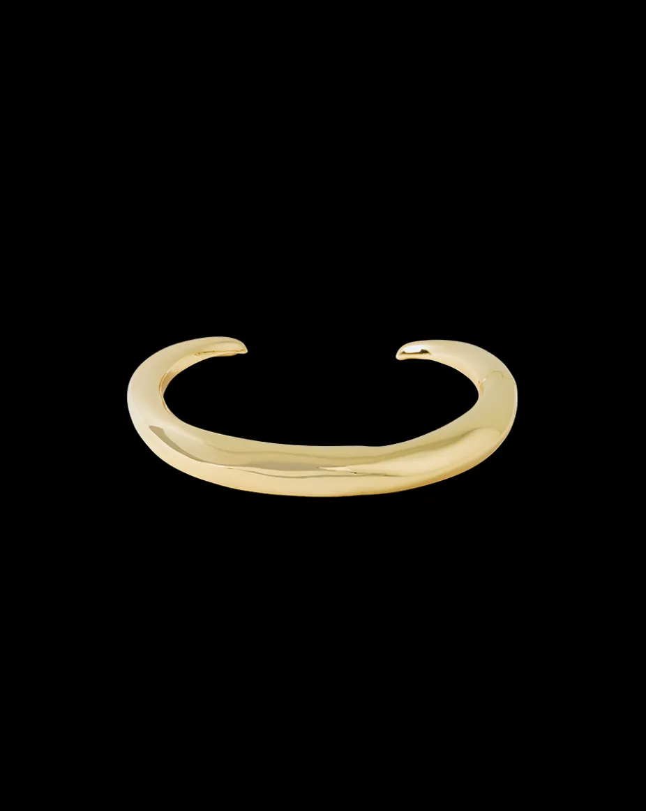 Gold Collar Necklace in Gold