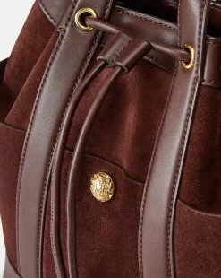 Goody Suede Bag in Chestnut