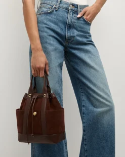 Goody Suede Bag in Chestnut