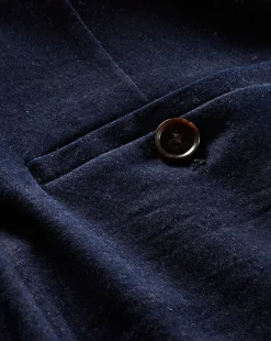 Gracie Belted Denim Pant in Dark Wash