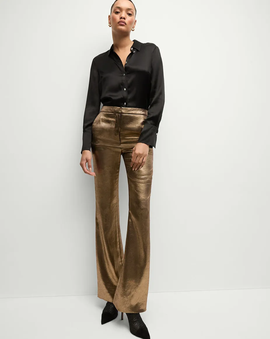 Gracie Pant in Vintage Gold x Poppy Delevingne