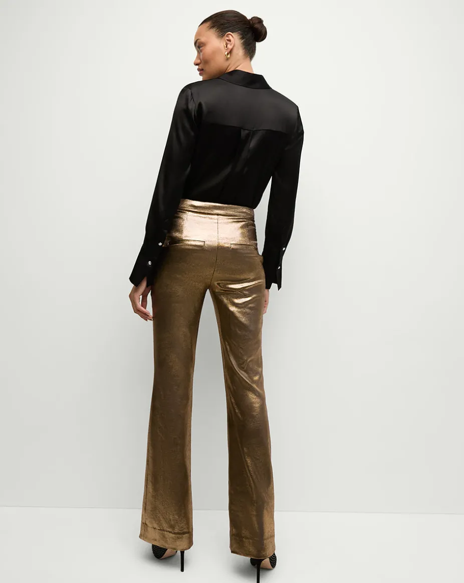 Gracie Pant in Vintage Gold x Poppy Delevingne