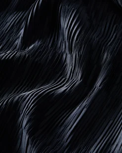 Gramercy Pleated Dress in Navy