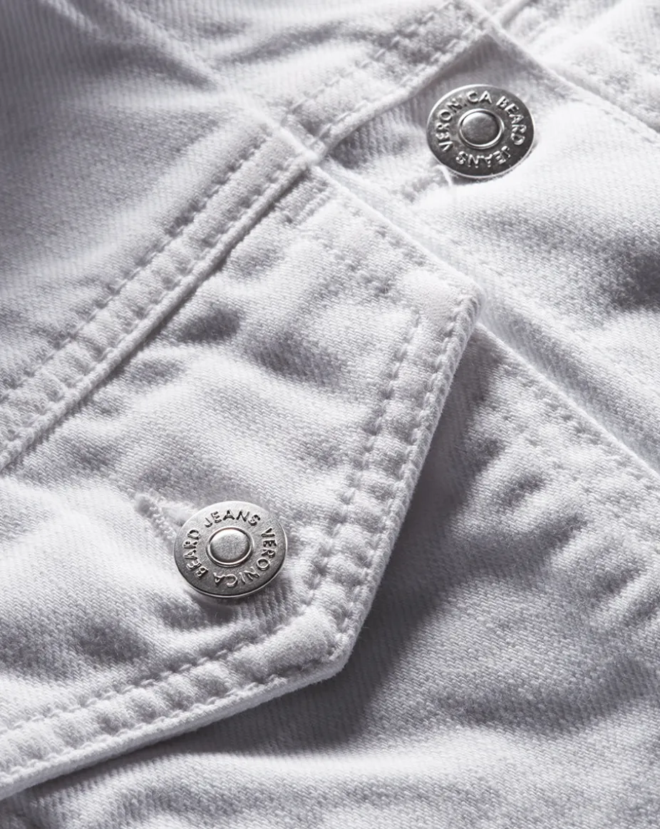 Hartford Denim Jacket in White