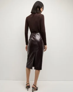 Holmes Skirt in Plum