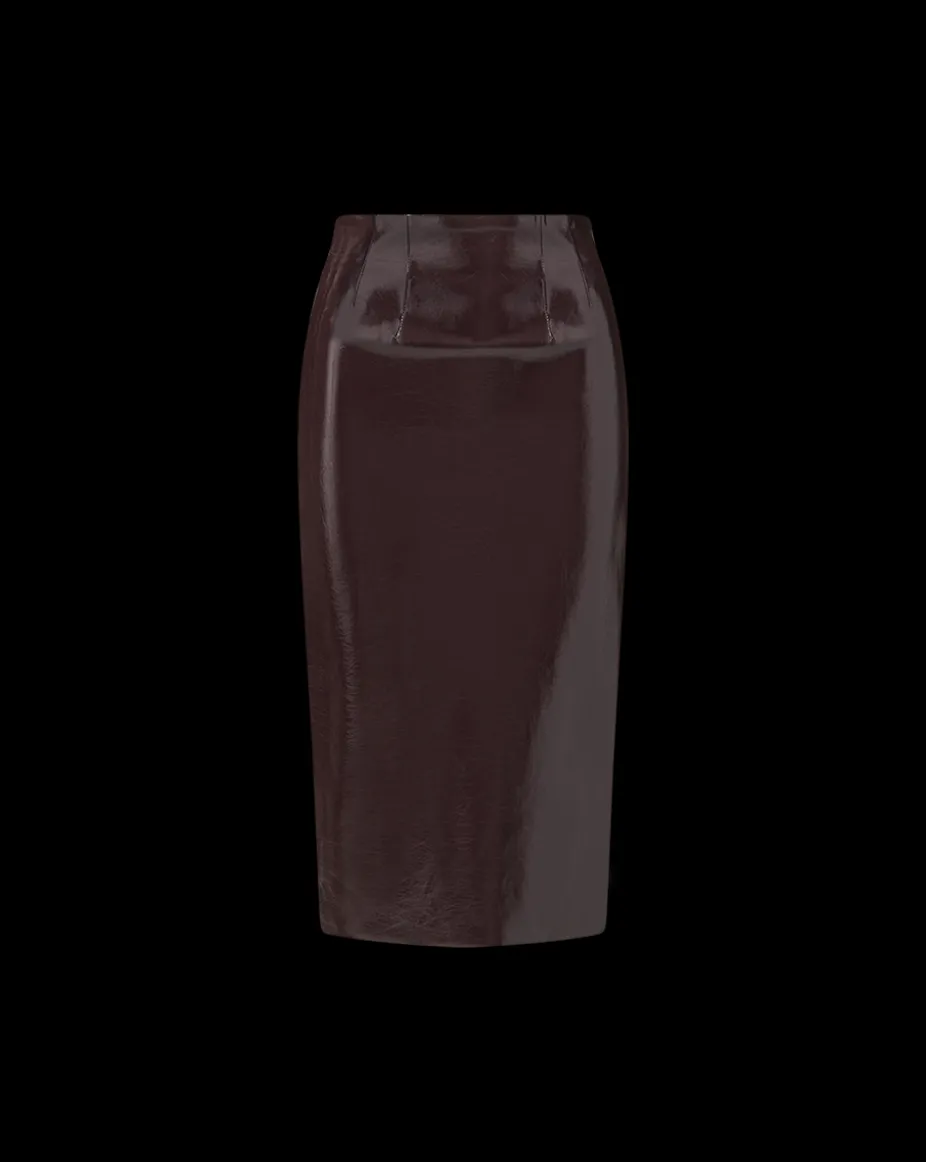 Holmes Skirt in Plum