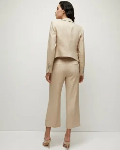 Hosanna Khaki Linen Dickey Jacket