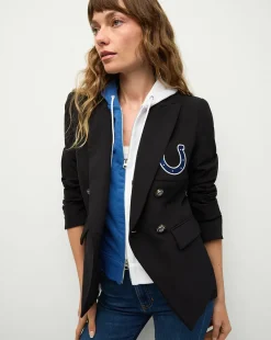 Indianapolis Colts Dickey Jacket in Black/Silver