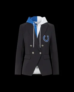 Indianapolis Colts Dickey Jacket in Black/Silver