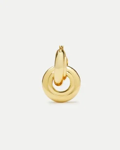 Interlocking Hoop Earring