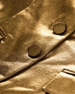 Izara Dickey Jacket in Vintage Gold x Poppy Delevingne