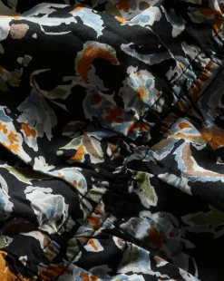 Jackson Paisley Ruched Mini Dress