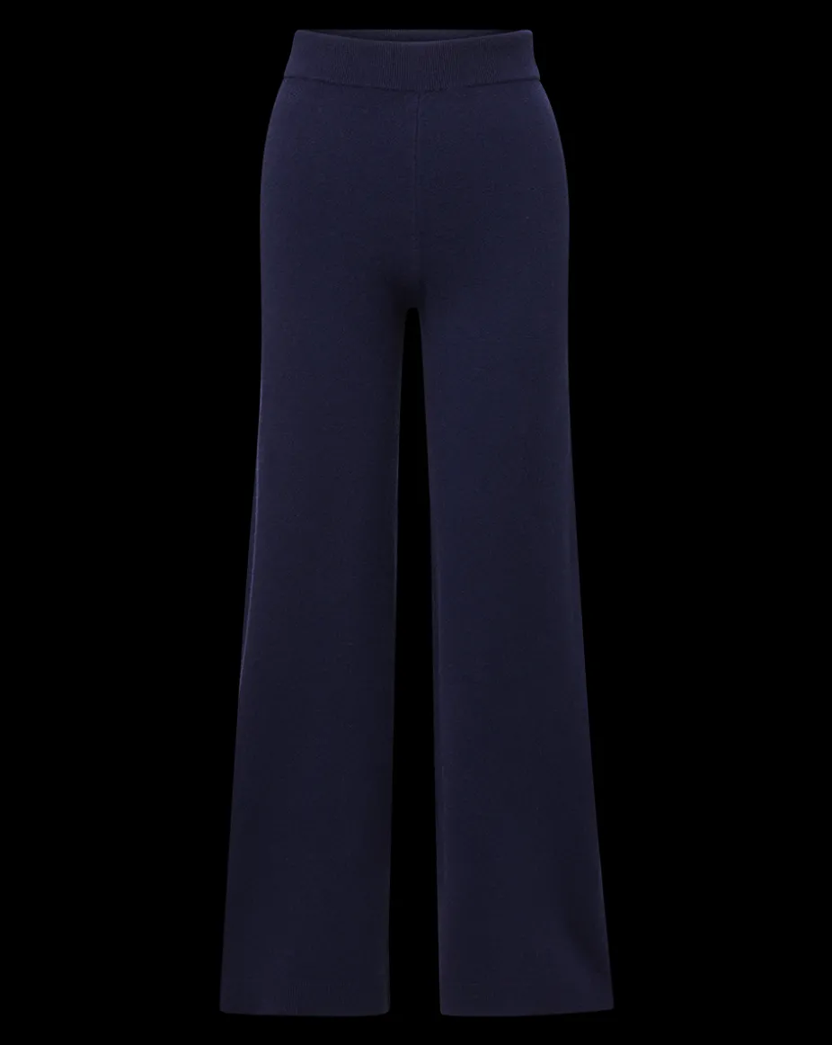 Jenkins Merino Cashmere Pant in Navy