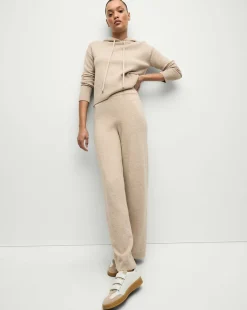 Jenkins Merino Cashmere Pant in Oatmeal