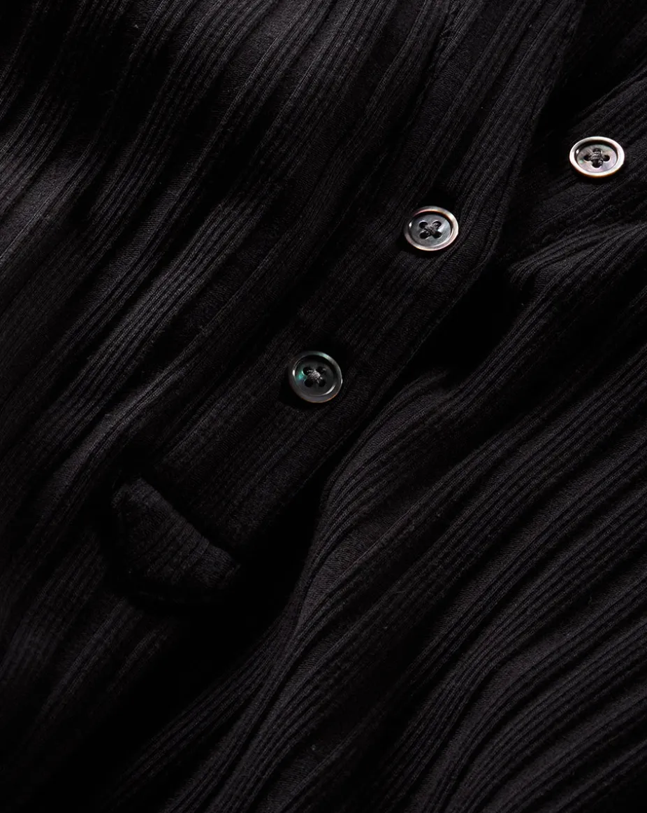 Jocelyn Henley Shirt in Black