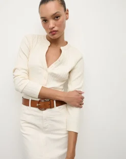 Jocelyn Henley Shirt in Ivory