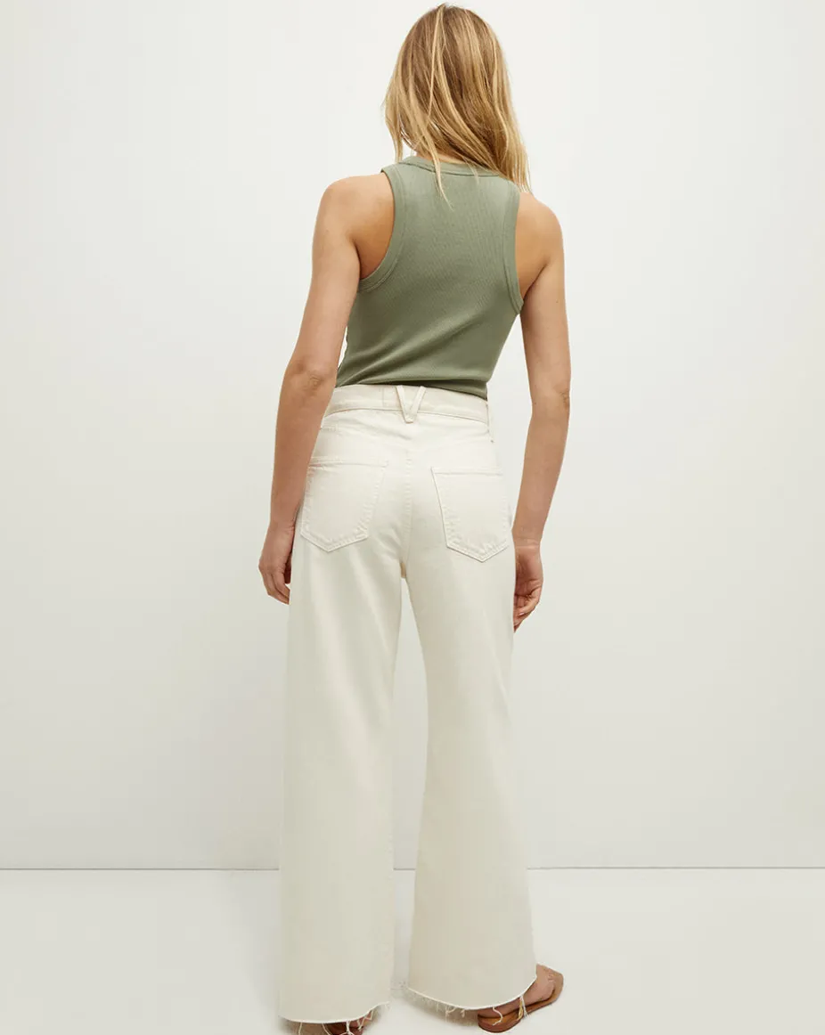 Jordyn Cropped Tank in Sage