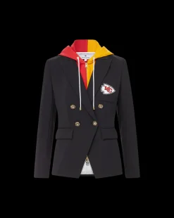 Kansas City Chiefs Dickey Jacket in Black/Gold