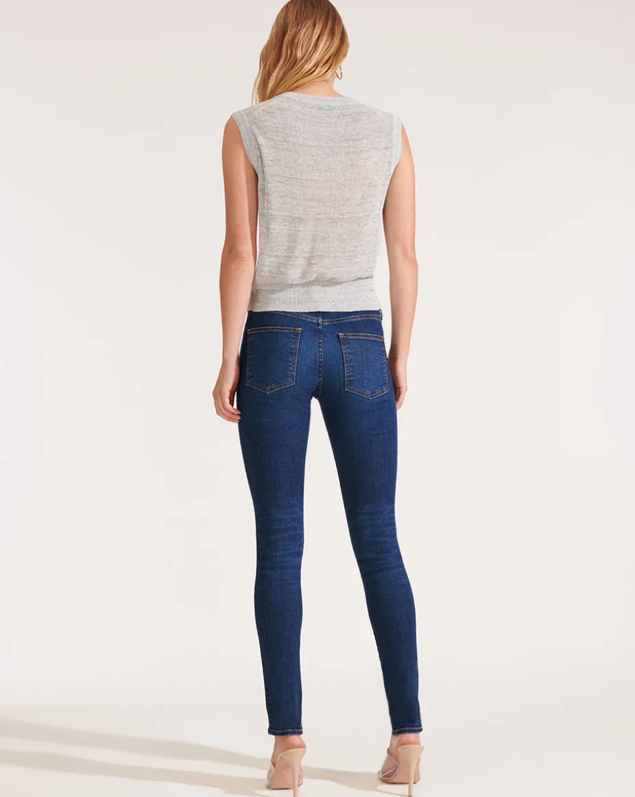 Kellen Twist-Front Sweater