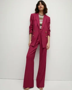 Kiernan Wildberry Linen Dickey Jacket