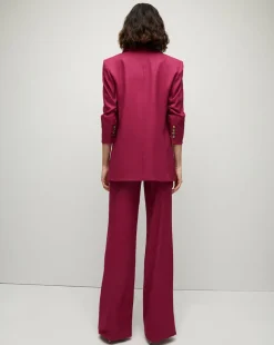 Kiernan Wildberry Linen Dickey Jacket