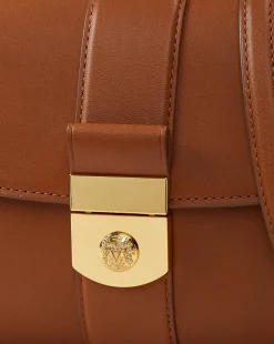 Large Crest Lock Trap Bag in Hazelwood