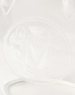 Large Crest Tote in Transparent