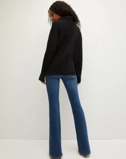Lerato Chasmere Turtleneck Sweater in Black