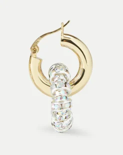 Les Créoles Petites in Gold