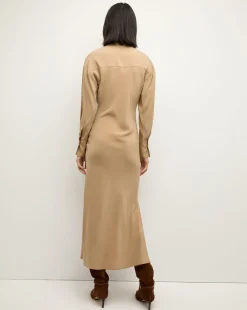 Liberty Maxi Dress in Beige