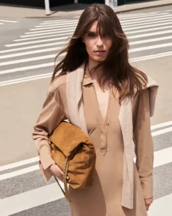 Liberty Maxi Dress in Beige