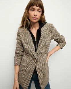 Livvy Dickey Jacket | Houndstooth Blazer