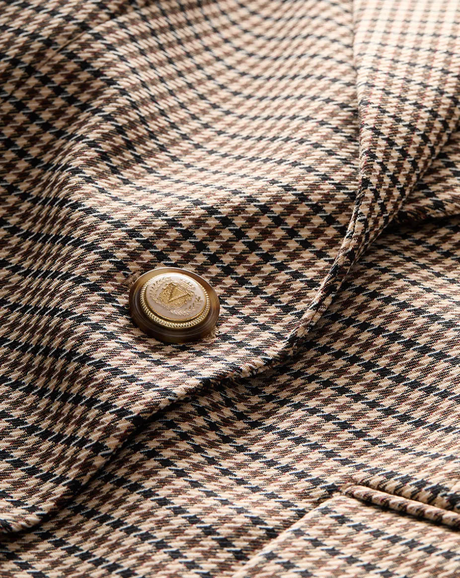 Livvy Dickey Jacket | Houndstooth Blazer