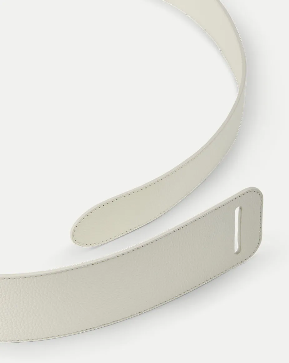 Londra Belt in White