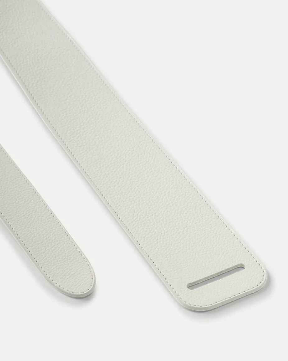 Londra Belt in White