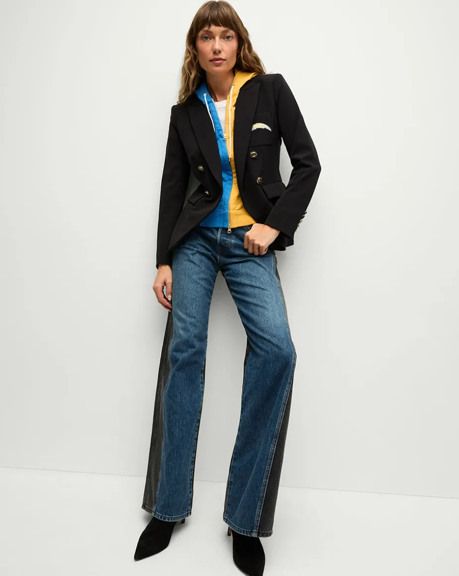 Los Angeles Chargers Dickey Jacket in Black/Gold