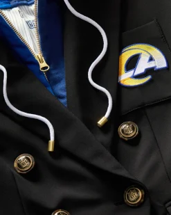 Los Angeles Rams Dickey Jacket in Black/Gold