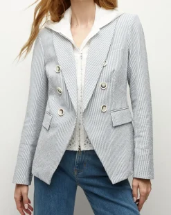 Marlo Cotton Eyelet Dickey in White