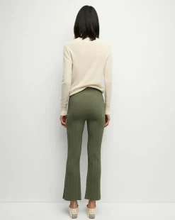 Massaro Knit Pant in Stone Army