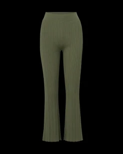 Massaro Knit Pant in Stone Army