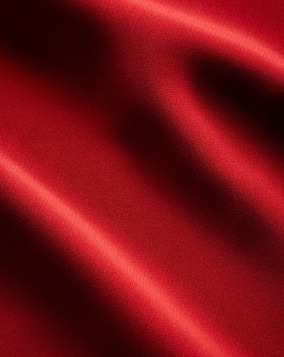 Mavis Maxi Slip Dress in Crimson Red