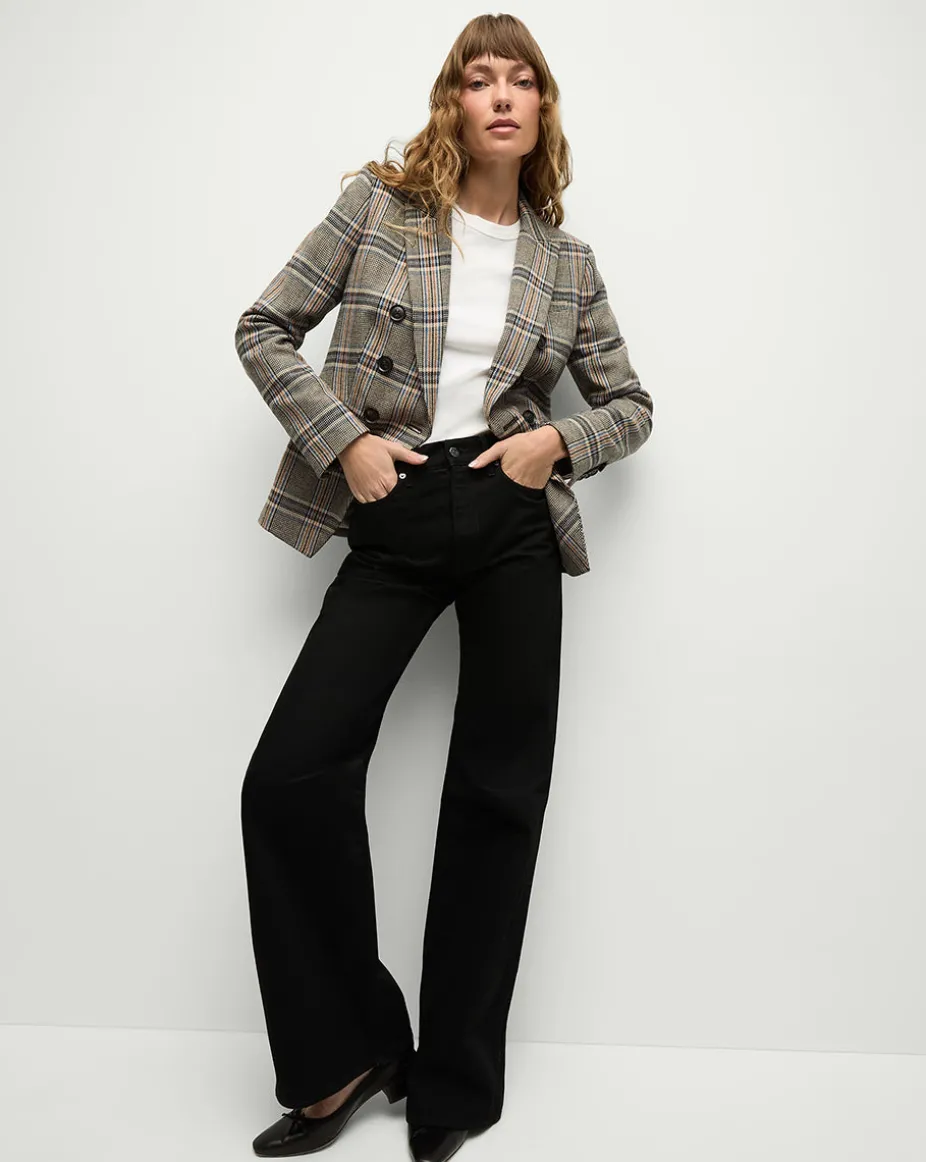 Miller Dickey Jacket in Black Multi